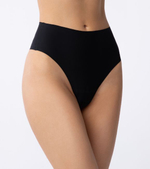 Трусики-стринги с высокой линией талии Stringi Maxi (Размер: XL) (Цвет: черный)