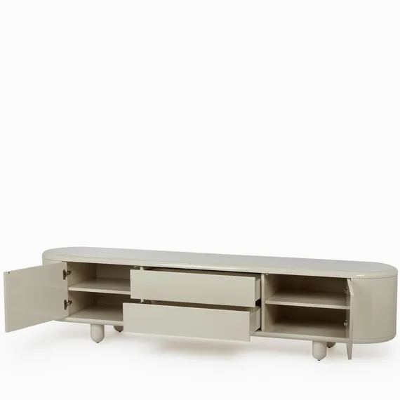 ТВ-Тумба Camilla 240 см, бежевый глянец