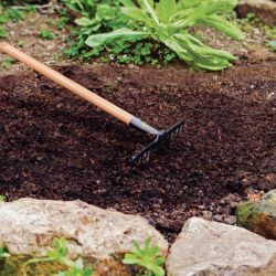 Грабли Tramontina 77101624 садовые рукоятка 120 см эвкалипт | Tramontina