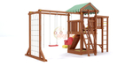Детский игровой комплекс Савушка "Мастер" - 4 (с окраской) горка 3м