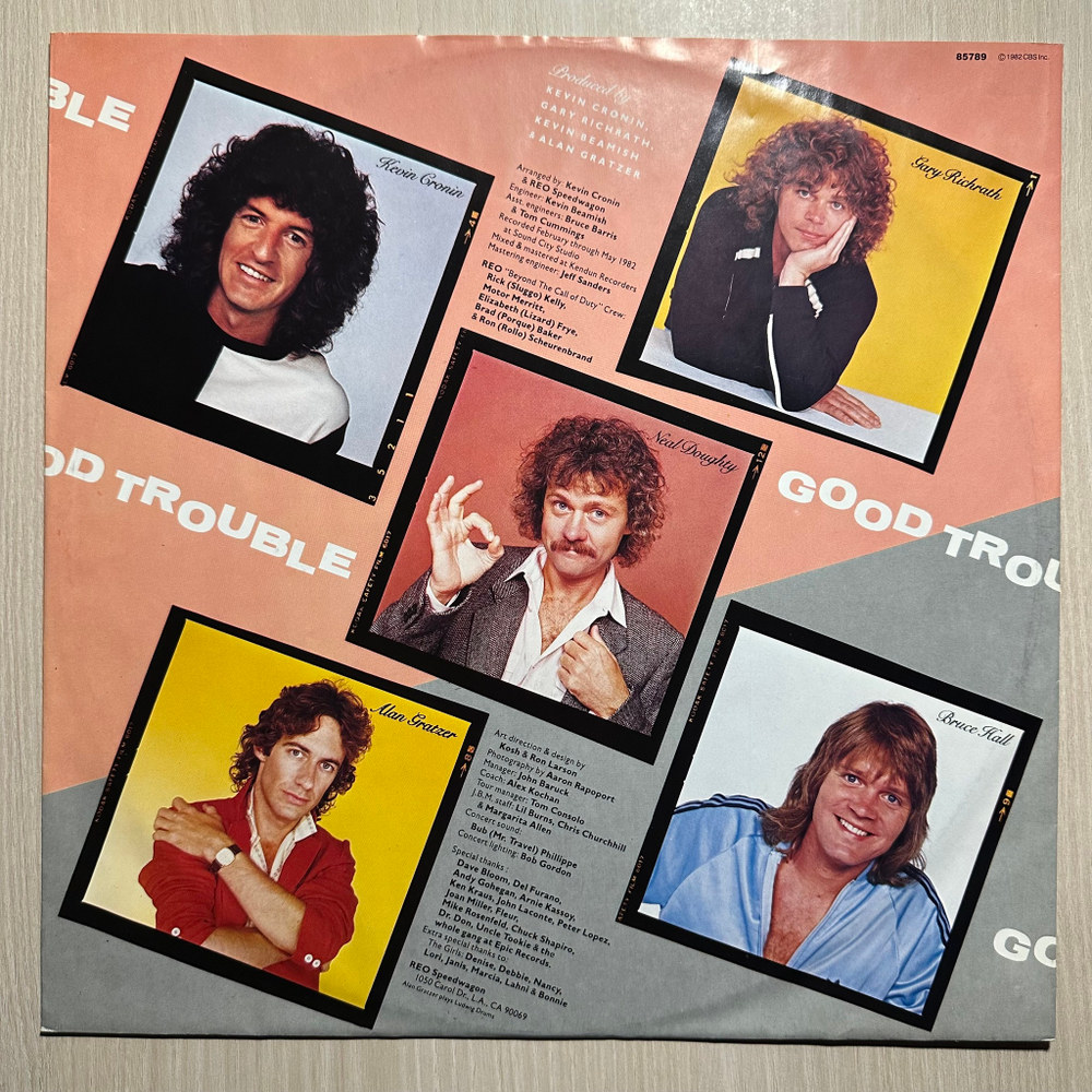 REO Speedwagon - Good Trouble (Голландия 1982г.)