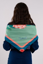 Платок «Лебединое озеро лотосов»