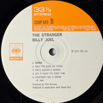 Billy Joel ‎– The Stranger (Япония 1978г.)