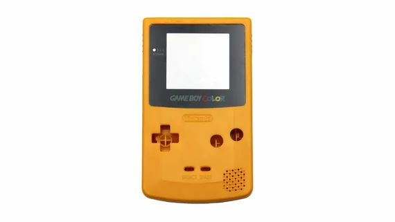 Игровая приставка Game Boy Color Б/У, Желтая