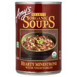 Amy's, органические сытные супы, минестроне с овощами, 400 г (14,1 унции)