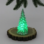 Сувенир с подсветкой «Волшебная красавица» 12 см, Серебро (работает от батареек LR44*3)