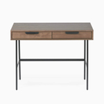 Письменный стол Mesa 100х55 орех, черный
