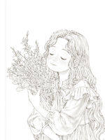 Forest Girl's 3. Colouring Book