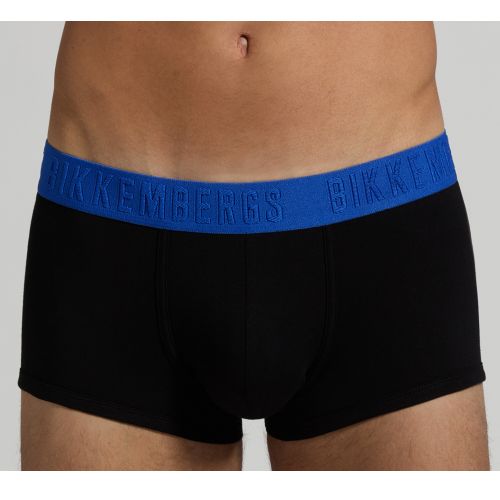 Мужские трусы хипсы (белый, черный, морская волна) набор 3 в 1 Bikkembergs EMBOSSED BKK51UTR24TR/3