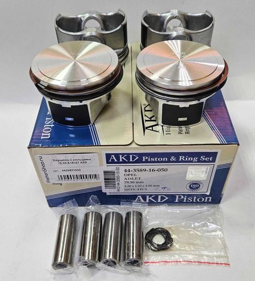 Поршни с кольцами +0.50 A16LET AKD