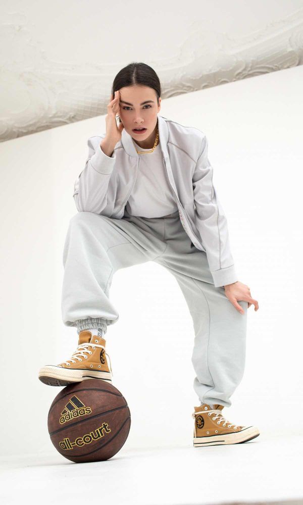 Бомбер Gaff Gang Boys Светло-Серый - фото 1