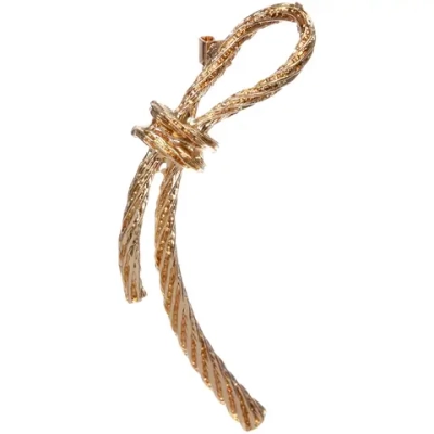 Брошь «GOLD Podarok», Узелок, цвет как на фото, 4смсм (Символ Дружбы)