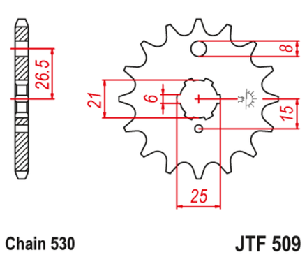 Звезда JTF509.15