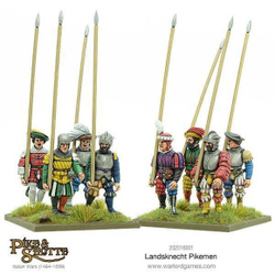Warlord Pike &Shotte Landsknechts Pikemen