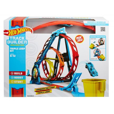 Игровой набор Hot Wheels Тройная Петля Glc96