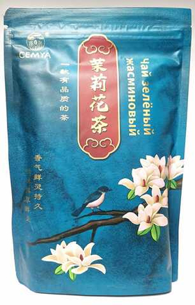 Чай китайский Cemya зеленый Жасминовый 100 гр дой пак