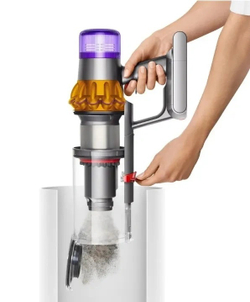 Беспроводной пылесос Dyson V15 Detect Absolute (SV47), Серо-желтый (расширенный комплект - 7 насадок)