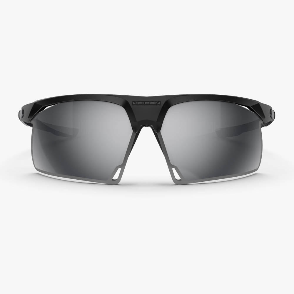 Спортивные очки c диоптриями Scicon Aerobeam Titanium Sunglasses Black Matt Multi Mirror Silver + Pink