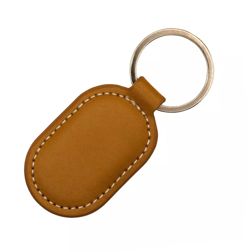 Кожаный RFID брелок MIFARE “CLASSIC” коричневый