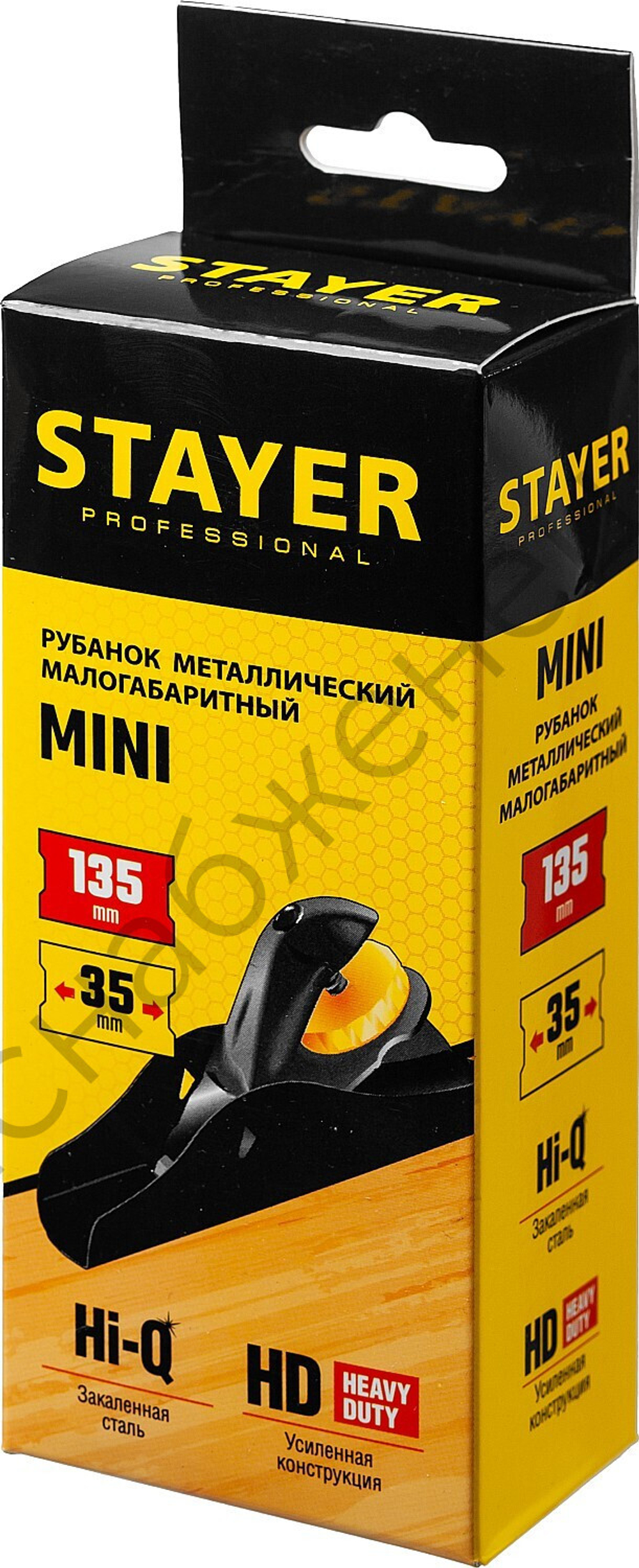 STAYER Mini 135х40 мм, Металлический рубанок (1860)