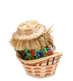 DO-041 Домовой Кузя в корзинке - Вариант A