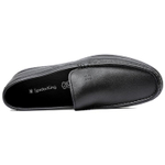 Spider King Cow Leather Casual Shoes Men"s Black