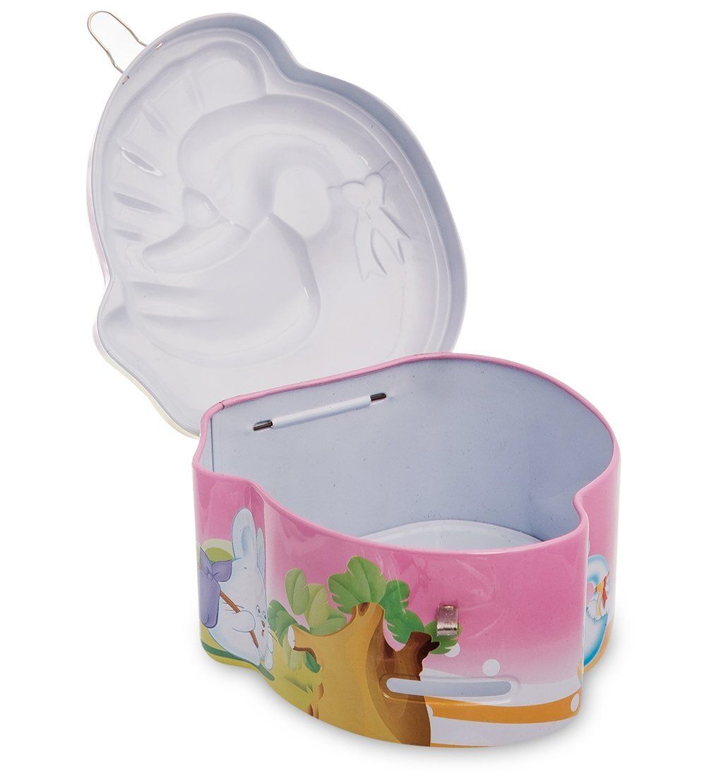 GAEM Art BX- 34/3 Металлическая копилка «Лебедь»