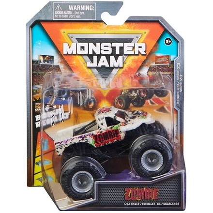 Spin Master Monster Jam — супервнедорожный грузовик Zombie в масштабе 1:64 20133742 / артикул   58701 6044941 20133742  / GTIN 778988553480