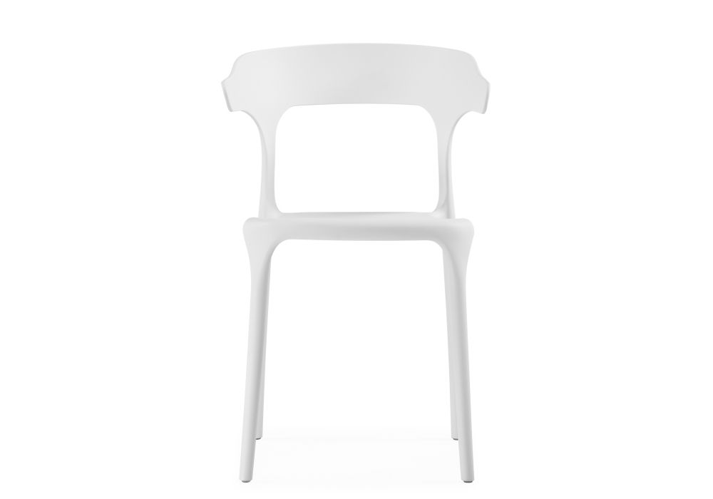 Пластиковый стул Vite white