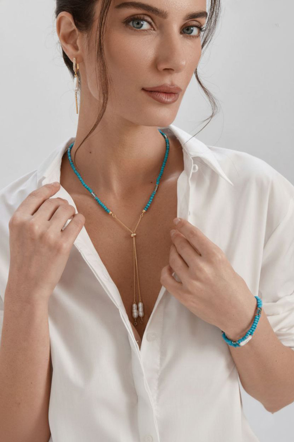 91003422 Колье Selena Pearls