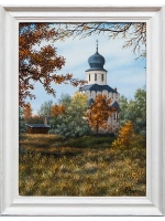 Картина маслом "Федоровский собор" Романов