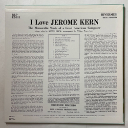 Винтажная виниловая пластинка LP Kenny Drew I Love Jerome Kern (Japan 1983) (No Obi)