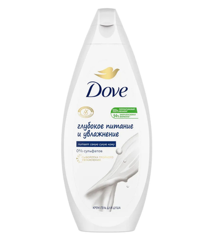 Dove Наслаждение и Забота Крем-гель для душа 250 мл.