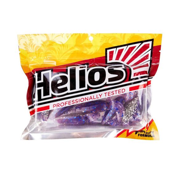 Лягушка Helios Frog 2,56"/6,5 см Silver Sparkles & Fio 7шт. (HS-21-036)