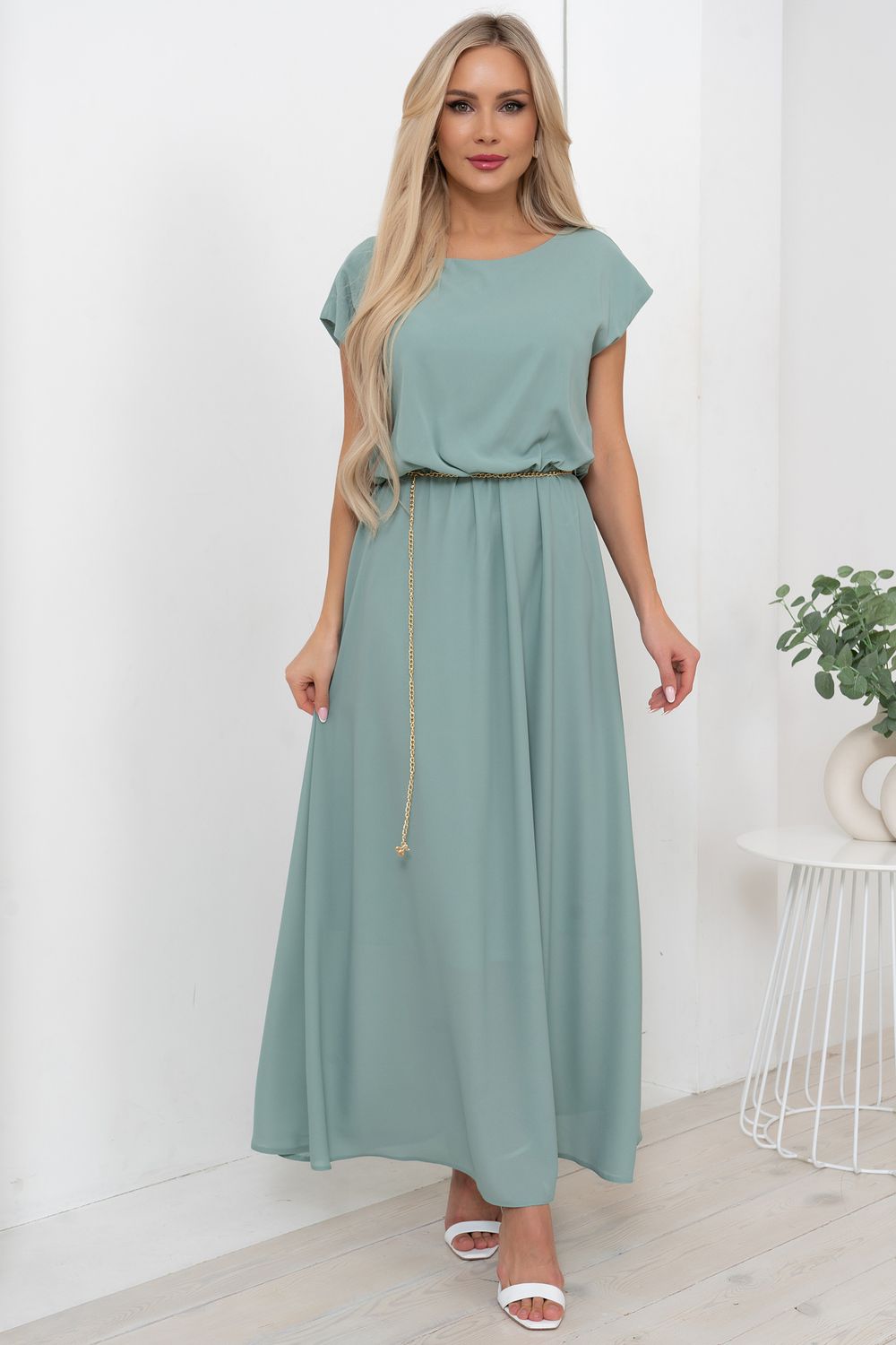 Платье Симона (фисташка) Р11-1161/3 Nikol