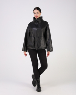 Кожаная куртка демисезонная