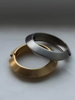 Браслет под золото матовый