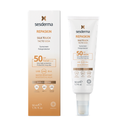 Sesderma REPASKIN SILK TOUCH FACIAL SUNSCREEN SPF 50 | Солнцезащитное средство с нежностью шелка для лица, 50 мл