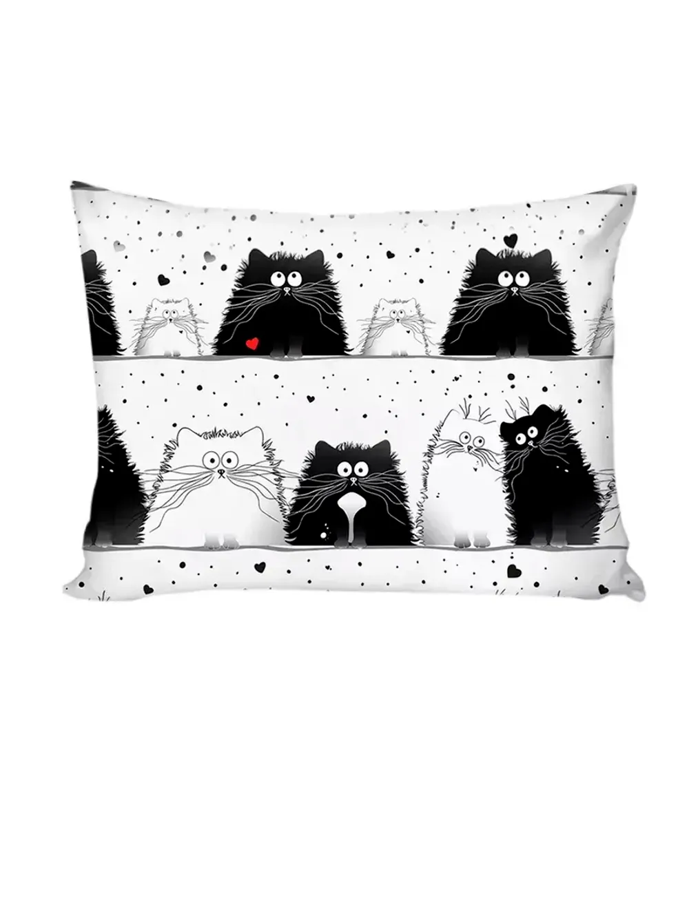 Постельное белье "Tomcat" 1,5-сп наволочка 50х70 1шт Простынь на резинке 90х200 см Пододеяльник 145х215 см Сказка сатин