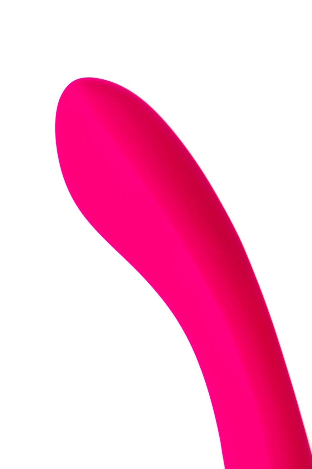 Ярко-розовый вибратор Mecawn - 20,5 см. (Цвет: ярко-розовый)