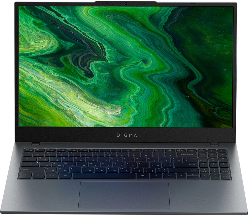 Ноутбук  Digma Pro Fortis M 15.6 ", Ryzen 5, 16 Гб RAM, 512 Гб SSD, Radeon Graphics, Серый