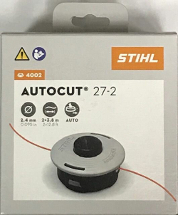 Косильная головка STIHL "AUTOCUT 27-2", для мотокос, с леской 2.7 мм, оригинал
