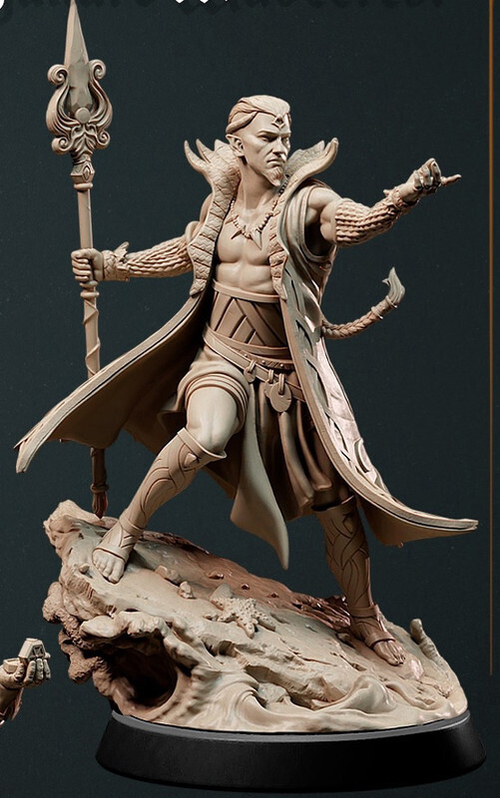 Эльф Полуэльфы Темные эльфы Дроу Воин Паладин Варвар Файтер Рыцарь миниатюра для dnd, днд, pathfinder, фентези, Настольная игра, НРИ, Варгейм, РПГ