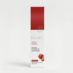 Вкусовая гель-смазка FLY2SKY TASTY FLIGHT клубника, 100 мл