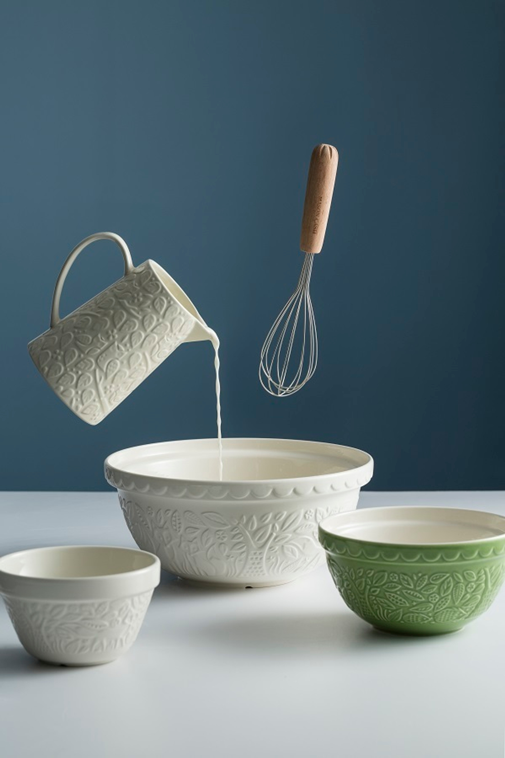 Миска для смешивания in the forest 29 см кремовая