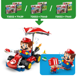 Конструктор LEGO Super Mario 72032 Марио Карт Стандартный карт — фото 6