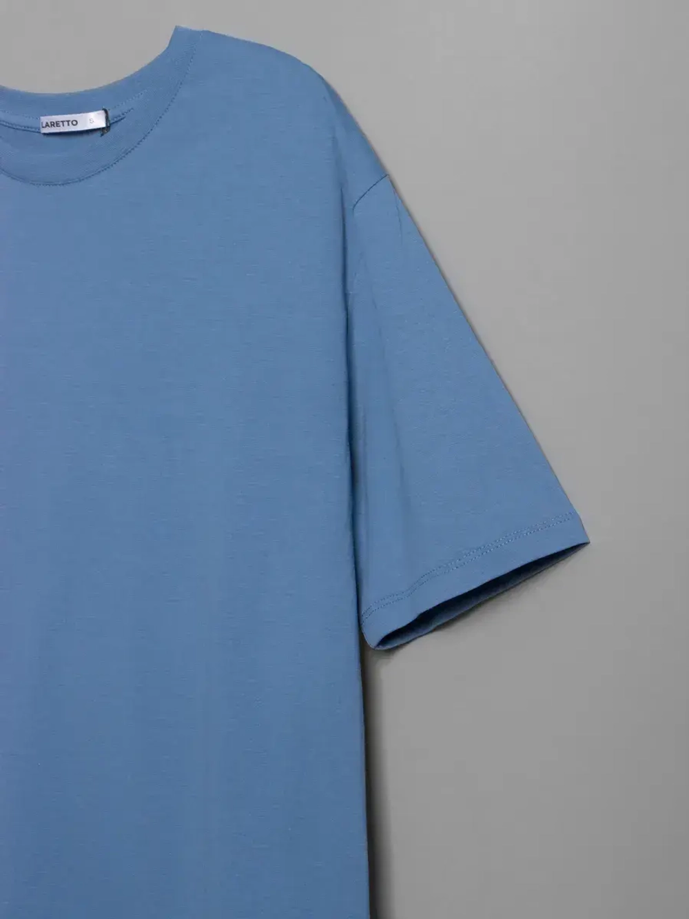 Футболка мужская летняя повседневная однотонная хлопок