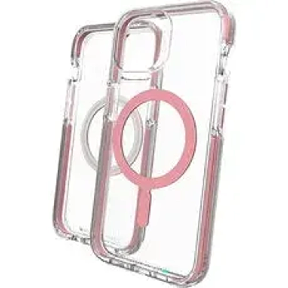 Чехол-накладка Zagg Santa Cruz Snap MagSafe для iPhone 14 пластиковый (розовый)