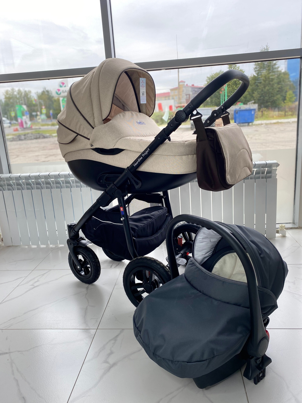 Коляска Noordline Olivia Sport 3 в 1 Beige