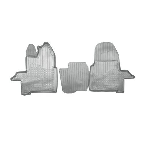 Ковры в салон Norplast/Unidec для Ford Transit (2014-)Полиуретан,Серый,передние арт.NPA11-C22-730-G